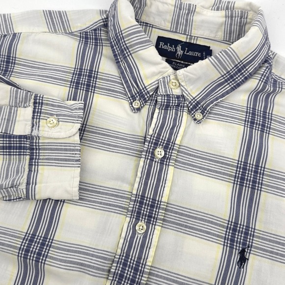Ralph Lauren Other - Ralph Lauren Mens Blaire XXL Plaid Button Down Shirt Long Sleeve Cotton‎ Casual